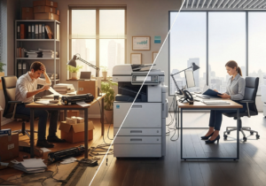 Qual a diferença entre locação de impressora e outsourcing de impressão
