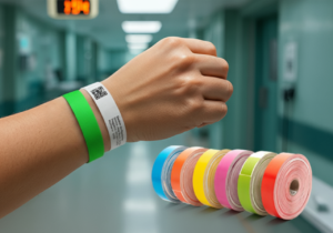 Pulseiras de Identificação Hospitalar em Rolo