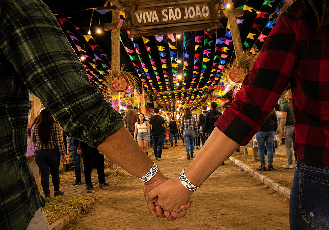 Pulseiras para eventos no São João: organize arraiais, shows e camarotes sem tumulto | MicroRAR