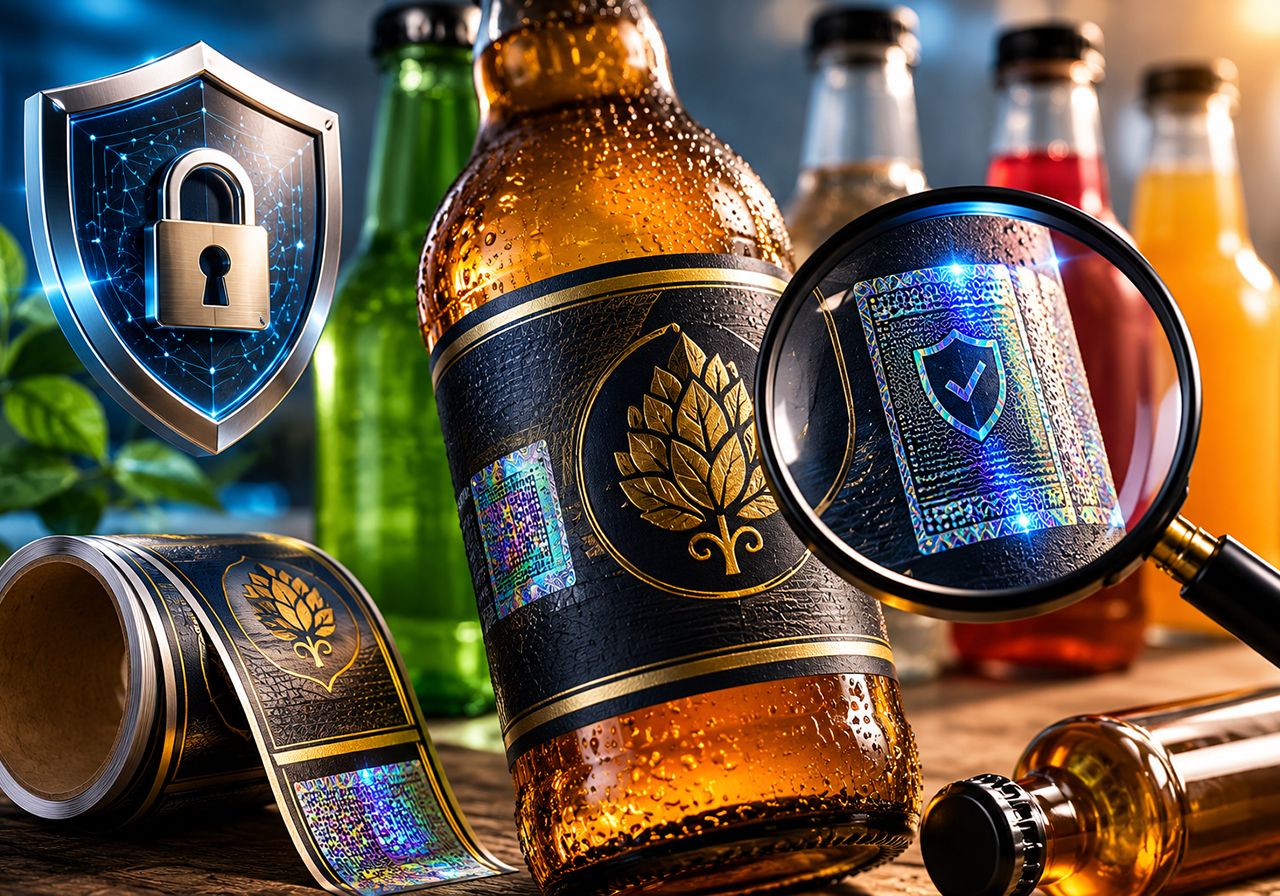 Rótulo para bebidas: como a impressão de qualidade protege sua marca contra falsificações │ MicroRAR